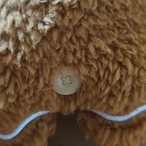 Fuggler Festive Fuggs Gingerbread Funny Ugly Monster 9" Brown Plush Stuffed Toy - Picture 8 of 9